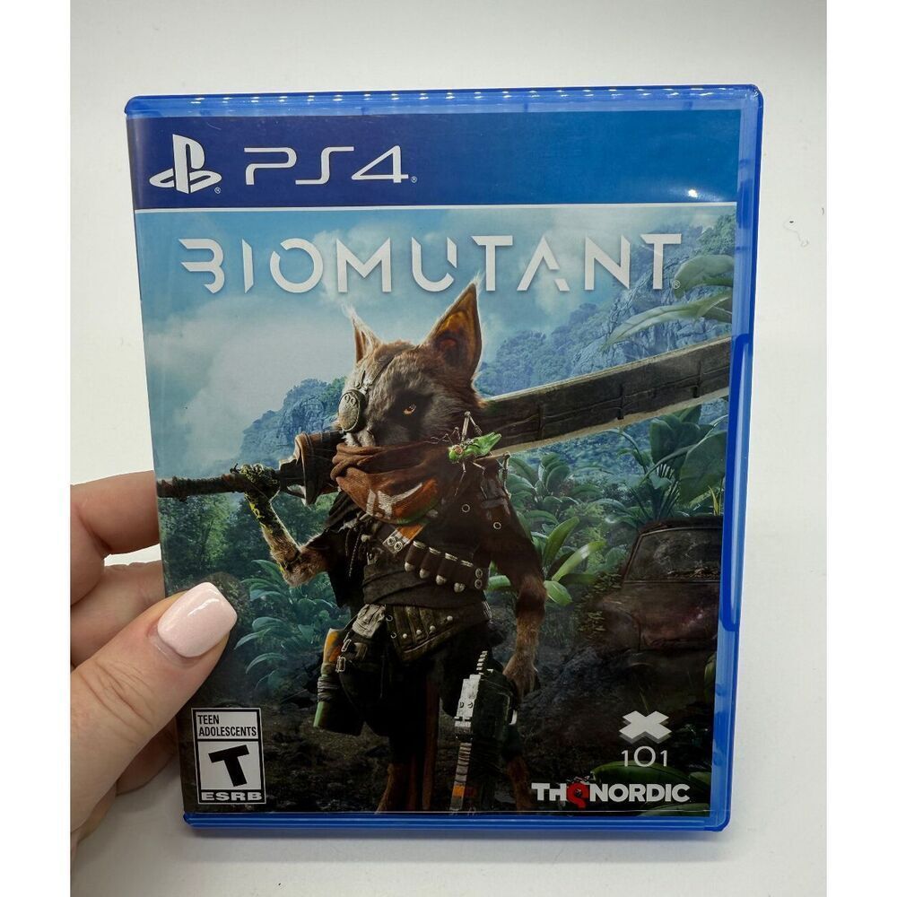 BioMutant Bio Mutant Sony Playstation 4 PS4‎ Very Clean